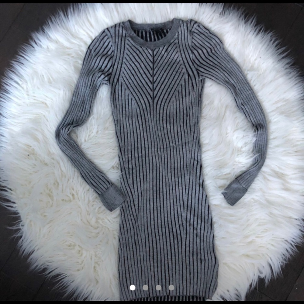 Body con grey dress